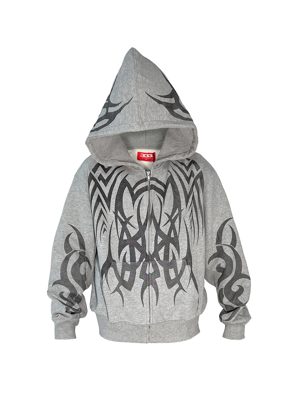 PCCVISION] Full Print Zip-up Hoodie - 비엑세스
