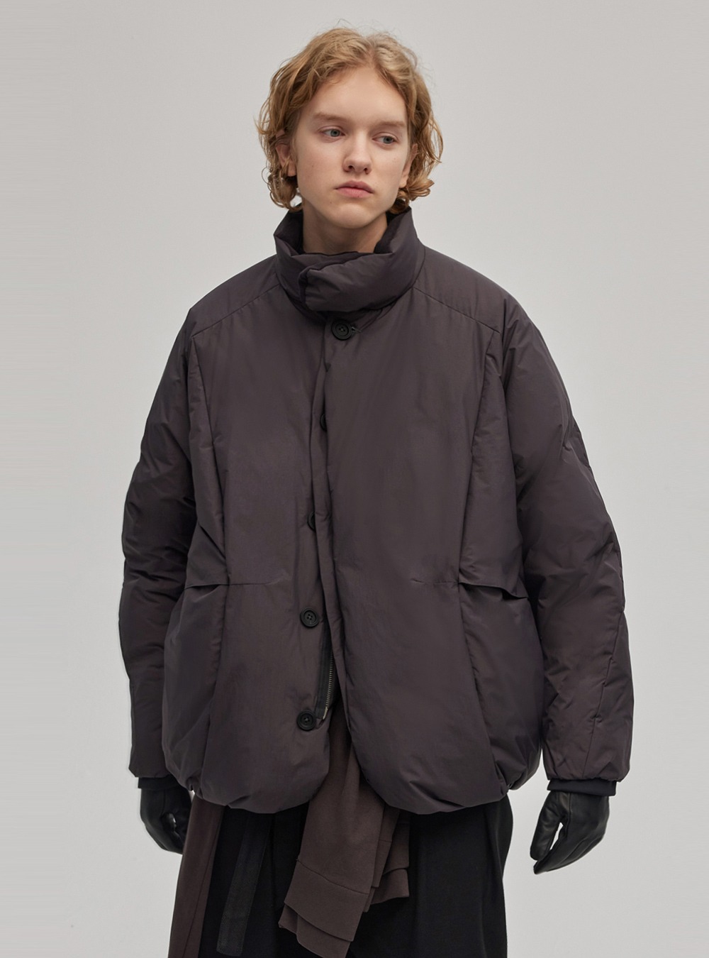 【DECESOLO】Stand collar casual jacket DECESOLO】Stand collar casual jacket