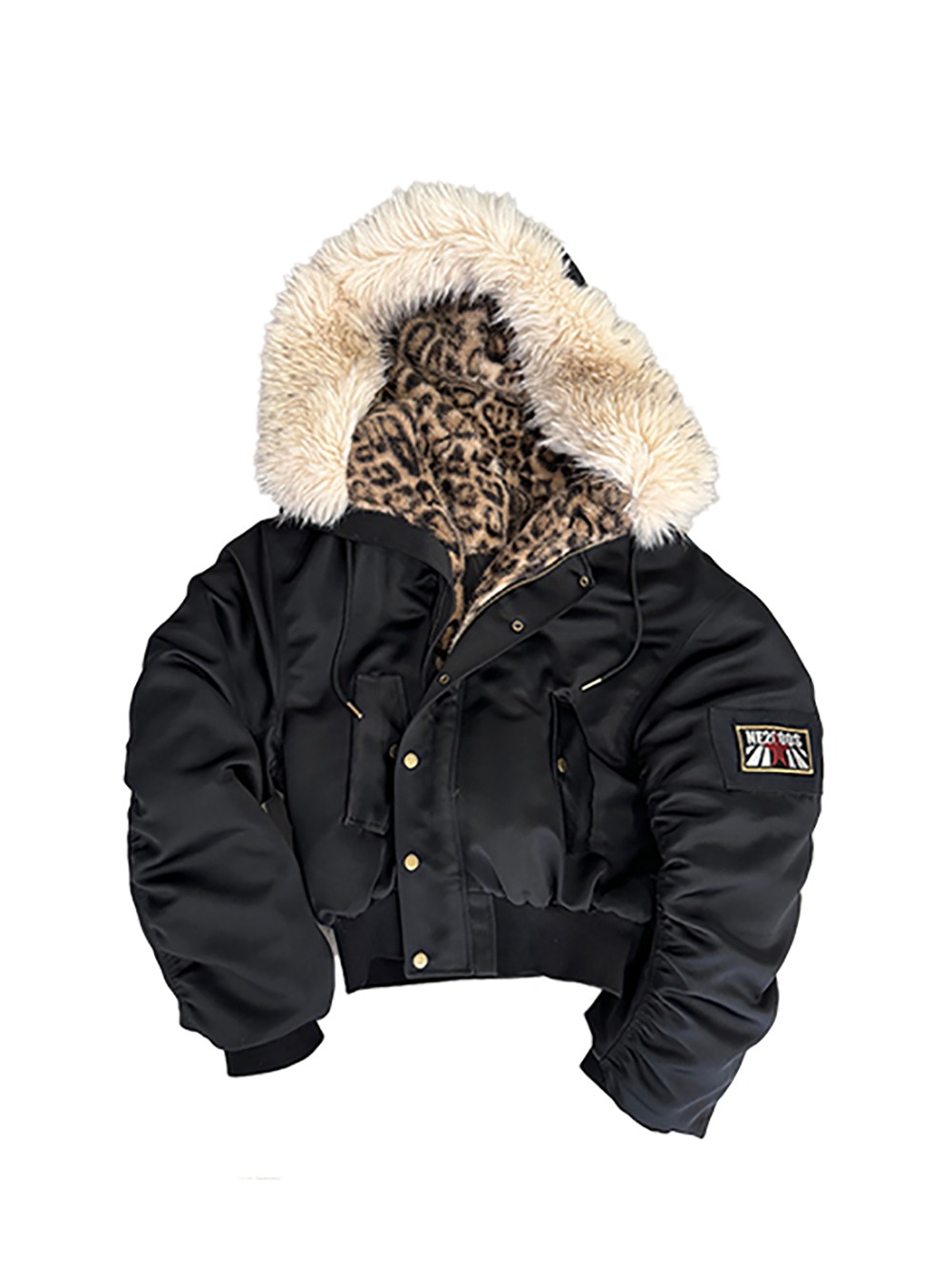 【IMXS】Oversized Fur Blouson IMXS Oversized Fur Blouson IMXS】Oversized Fur Blouson