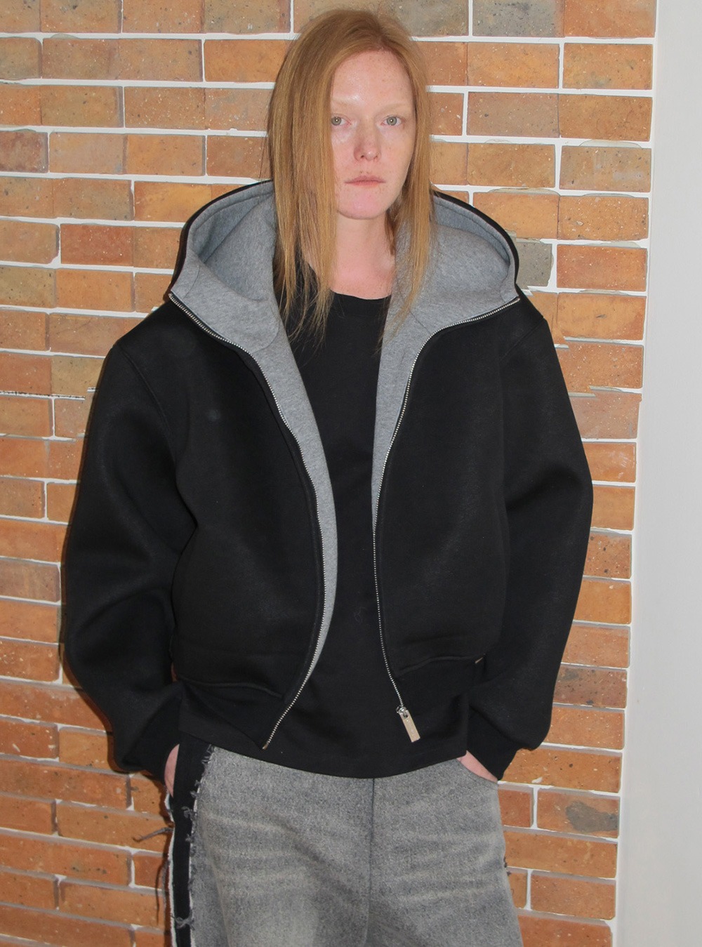 ANTERIOR LOVED×CasseSango hoodie ANTERIOR LOVED×CasseSango] Casual Hoodie Jacket (2color