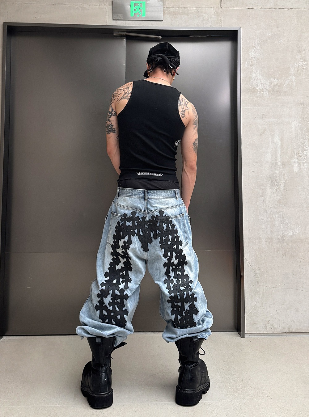 RYE CHASIN Chrome Hearts×Evisu ブートレグデニム