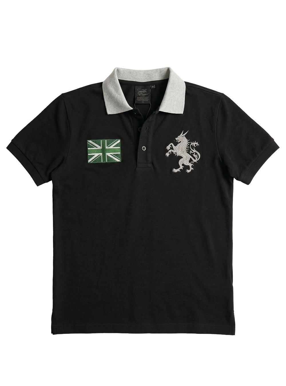 Heritage Emblem Cropped Polo Shirt (2color)
