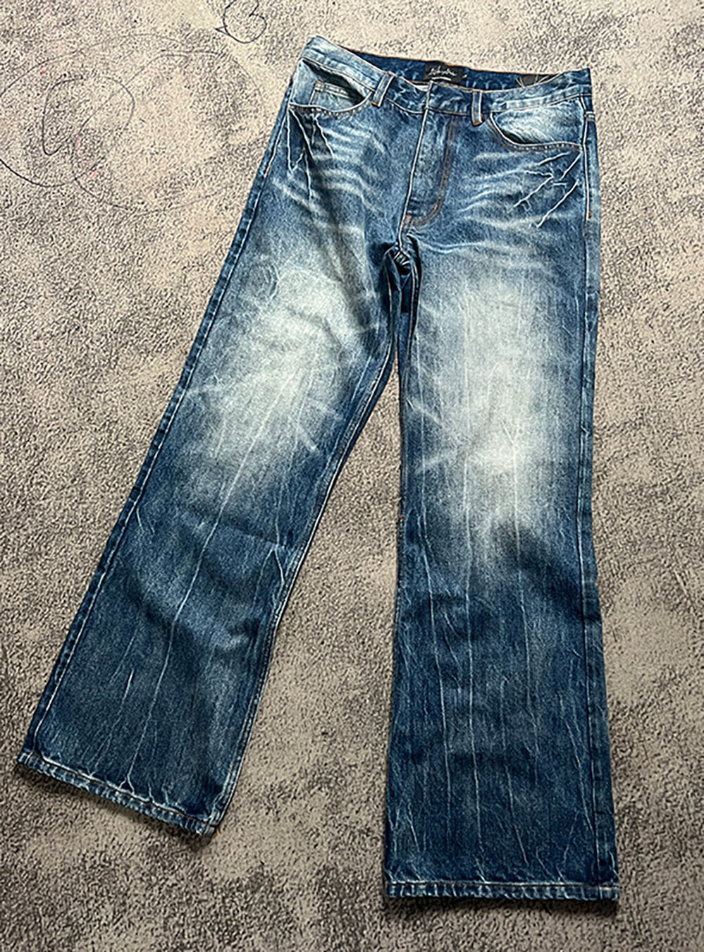 JCAESAR] Flash Whisker Denims 2 (2color) - BCAESAR