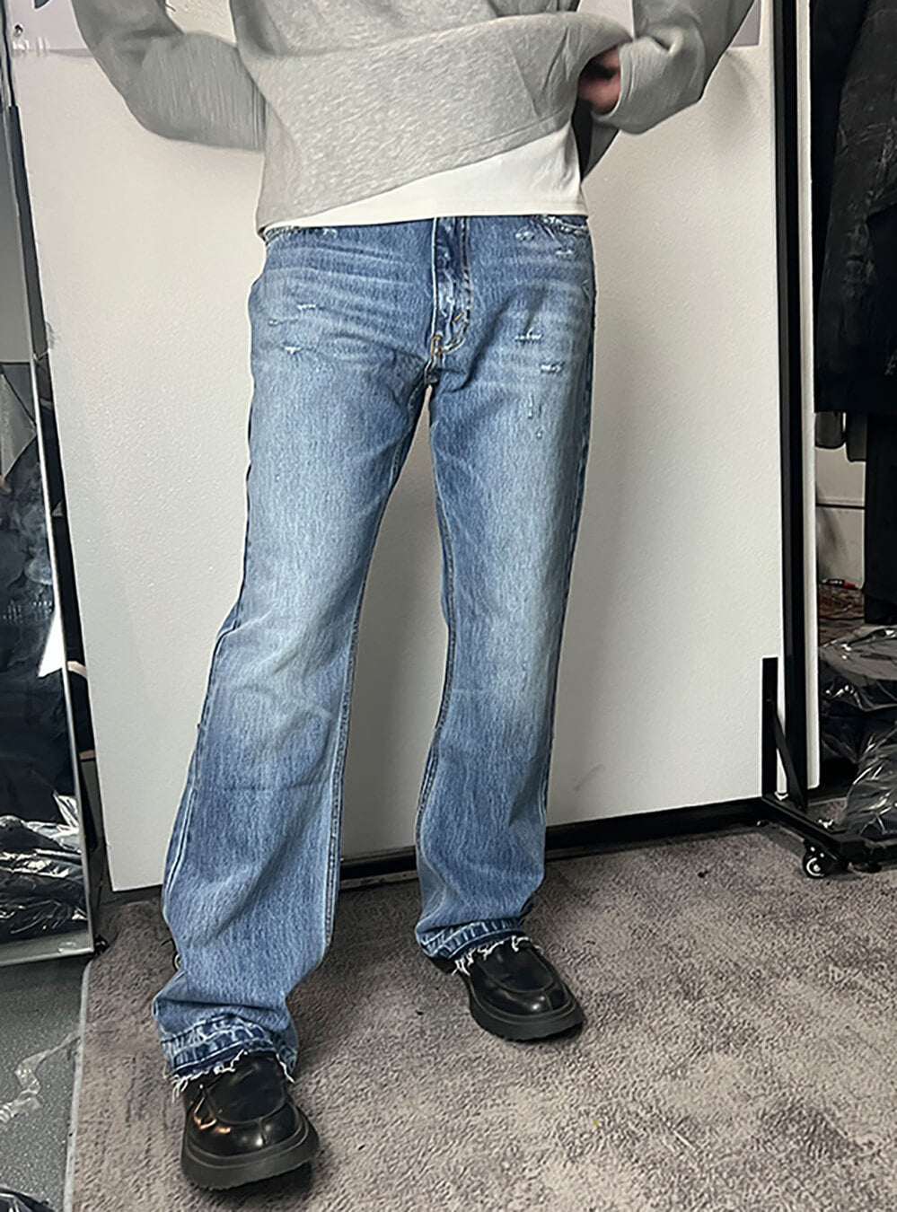 【国内発送/関税込!!】JCAESAR★FLASH WHISKER DENIMS デニム JCAESAR] Flash Whisker Denims 2 (2color) - BCAESAR