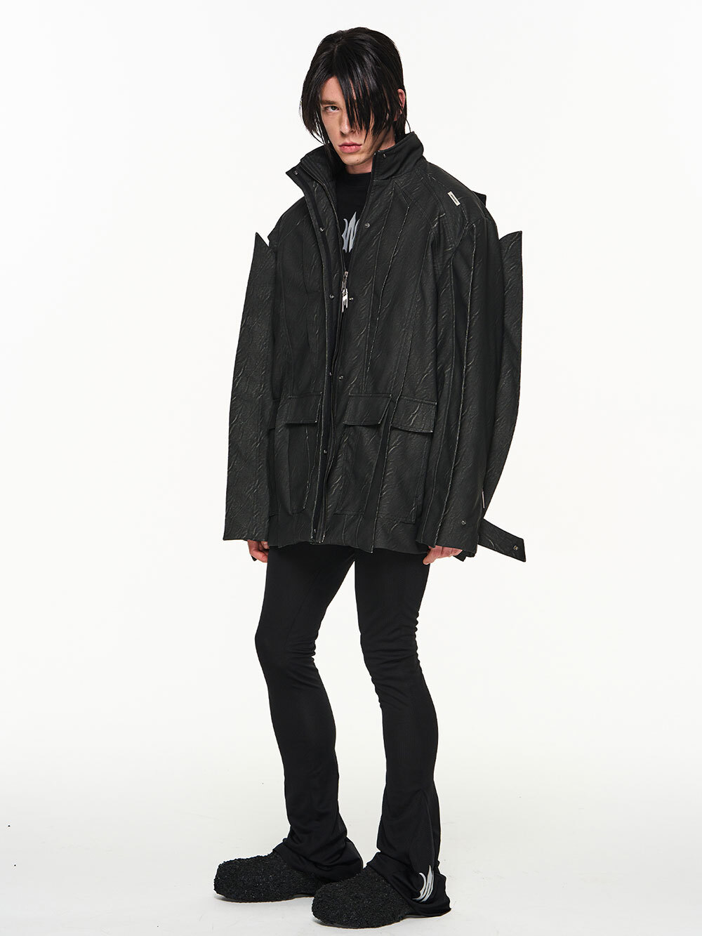 BLIND NO PLAN] Multi-Blade Wash Jacket - BCAESAR