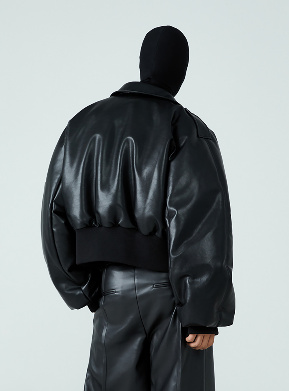 PUレザーFRKM SCD - Shiny PU Leather Jacket