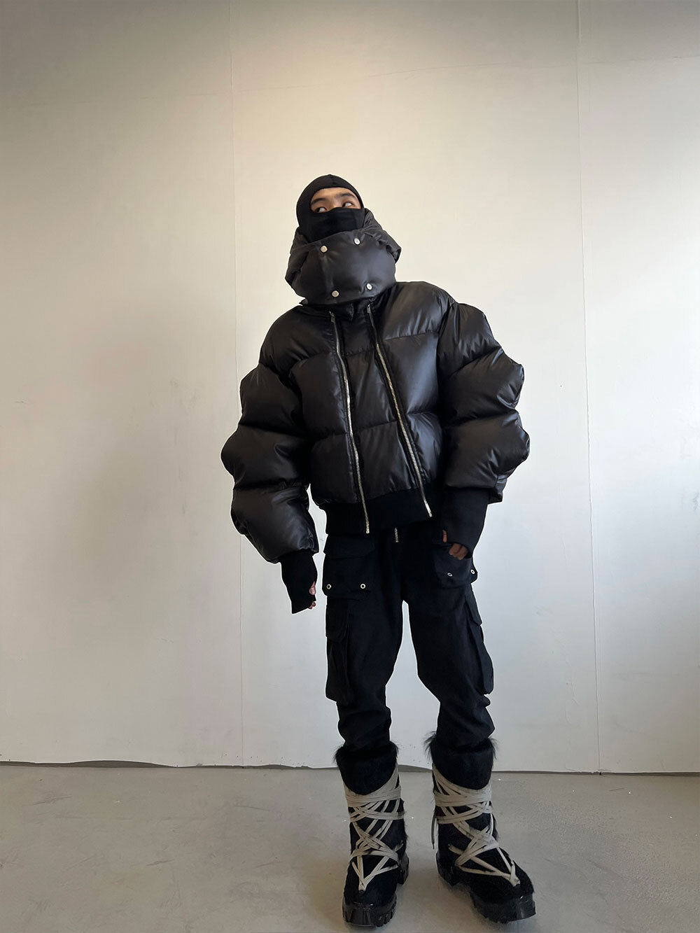 Invert Ideology] Duck Down Waterproof Neck Jacket - 430 ARCHIVE