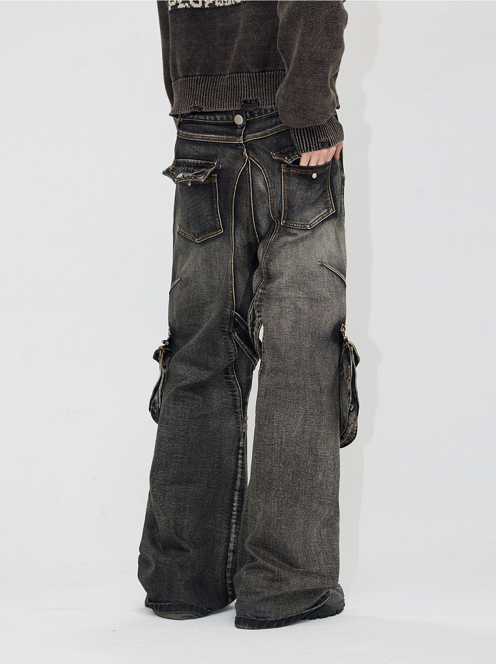 パンツ PEOPLESTYLE Multi-pocket Jeans PEOPLESTYLE Multi-pocket Jeans