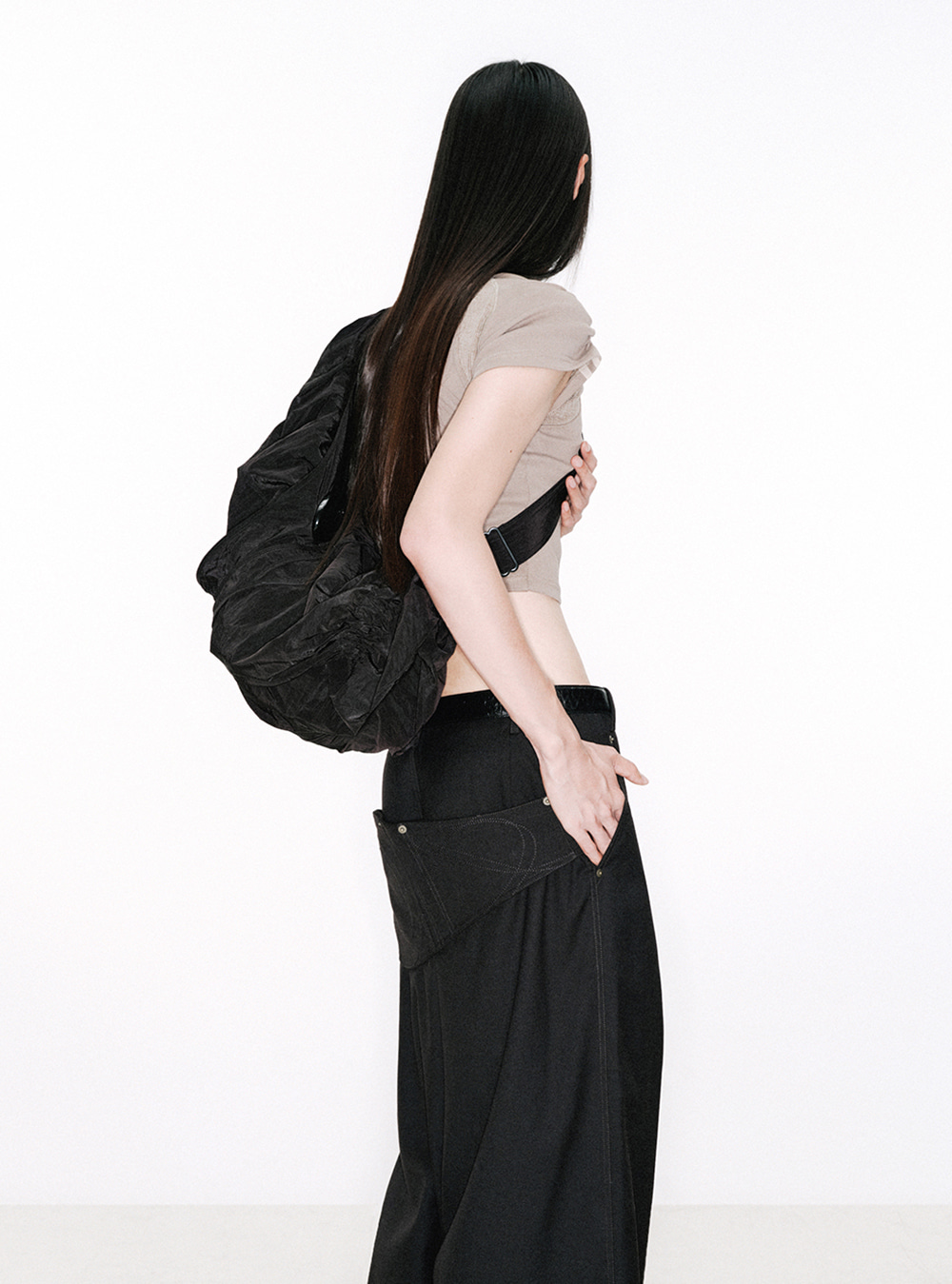 バッグ NUTEMPEROR PU LEATHER BAG NUTEMPEROR / ナットエンペラー - PU LEATHER BAG (BLACK