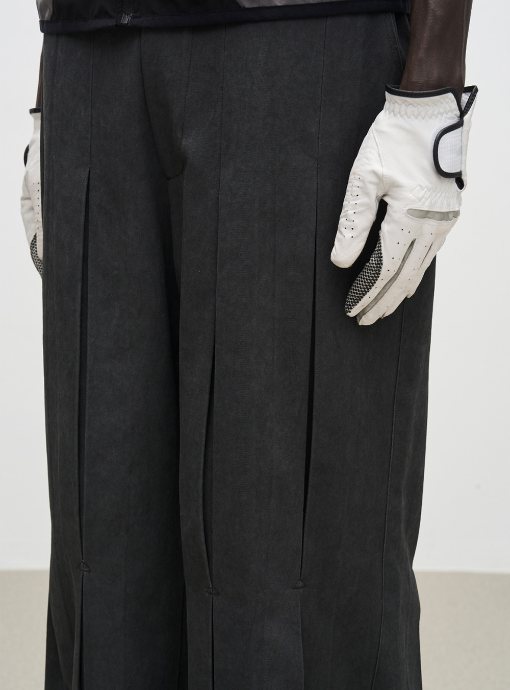 7440 37 1] Pleated Straight Casual Pants - BCAESAR