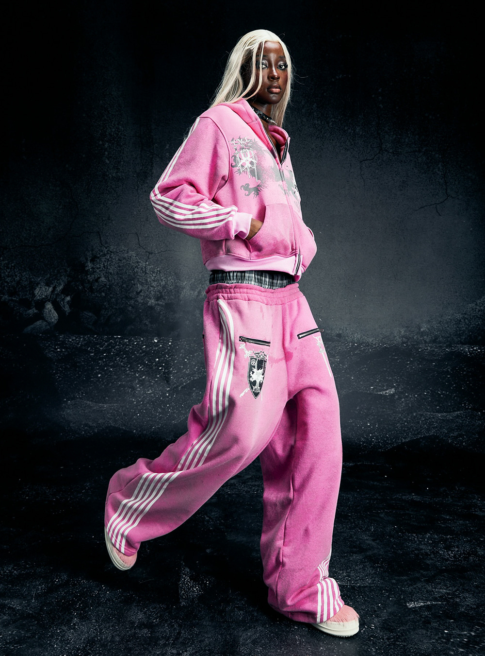 ROYAL KNIGHT CLUB WAXED TRACKSUIT
