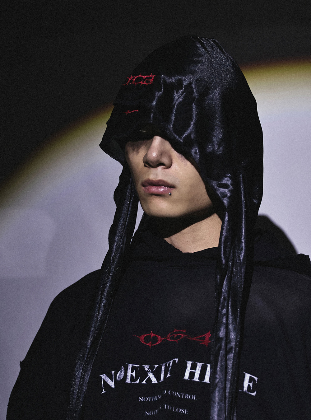 国内で当店のみ LCE - Black Durag with LCE Logo Embroidery LCE] Black Durag with LCE Logo Embroidery - BCAESAR