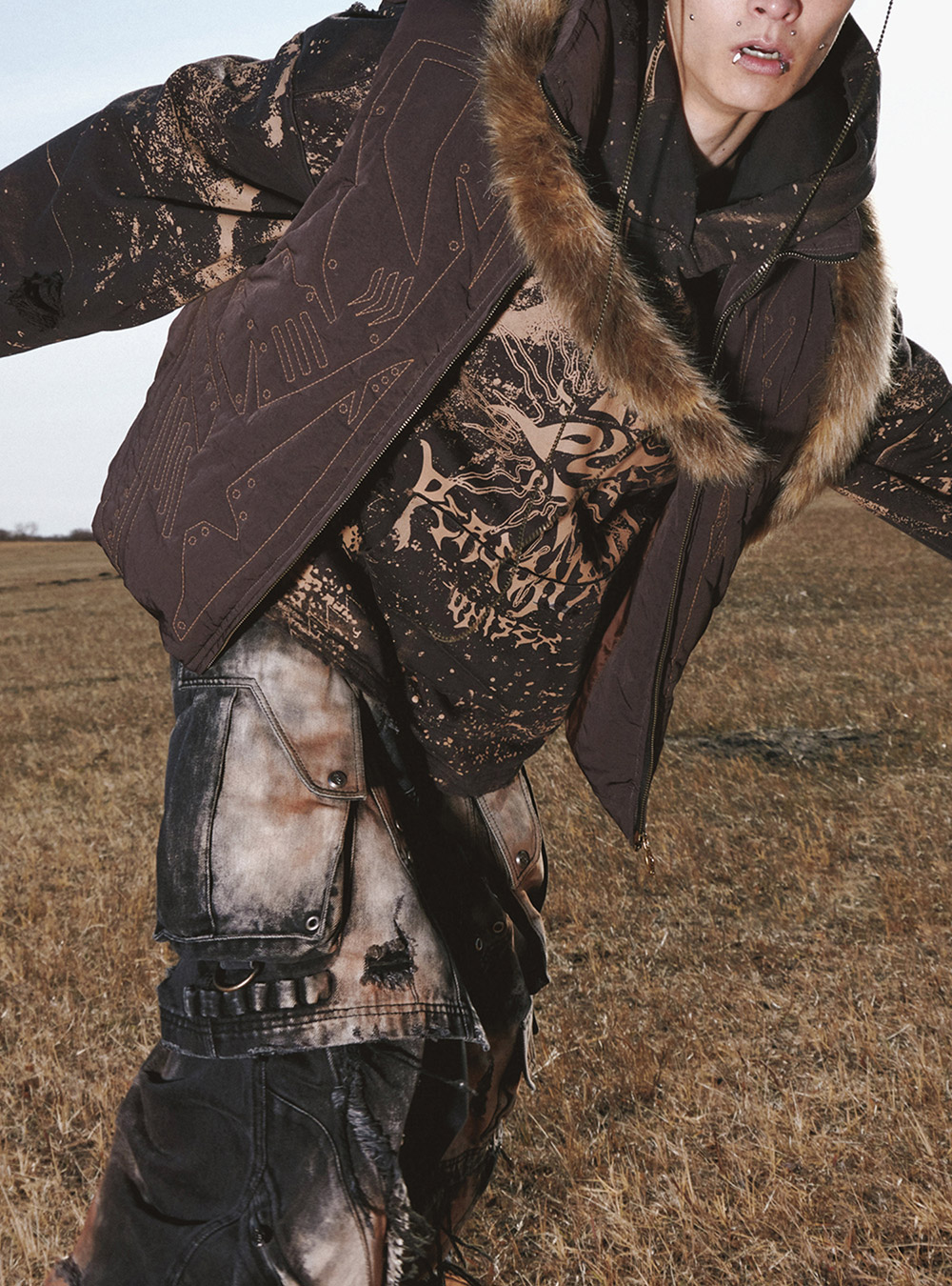 PERSONSOUL] Sun Totem Hoodie - BCAESAR