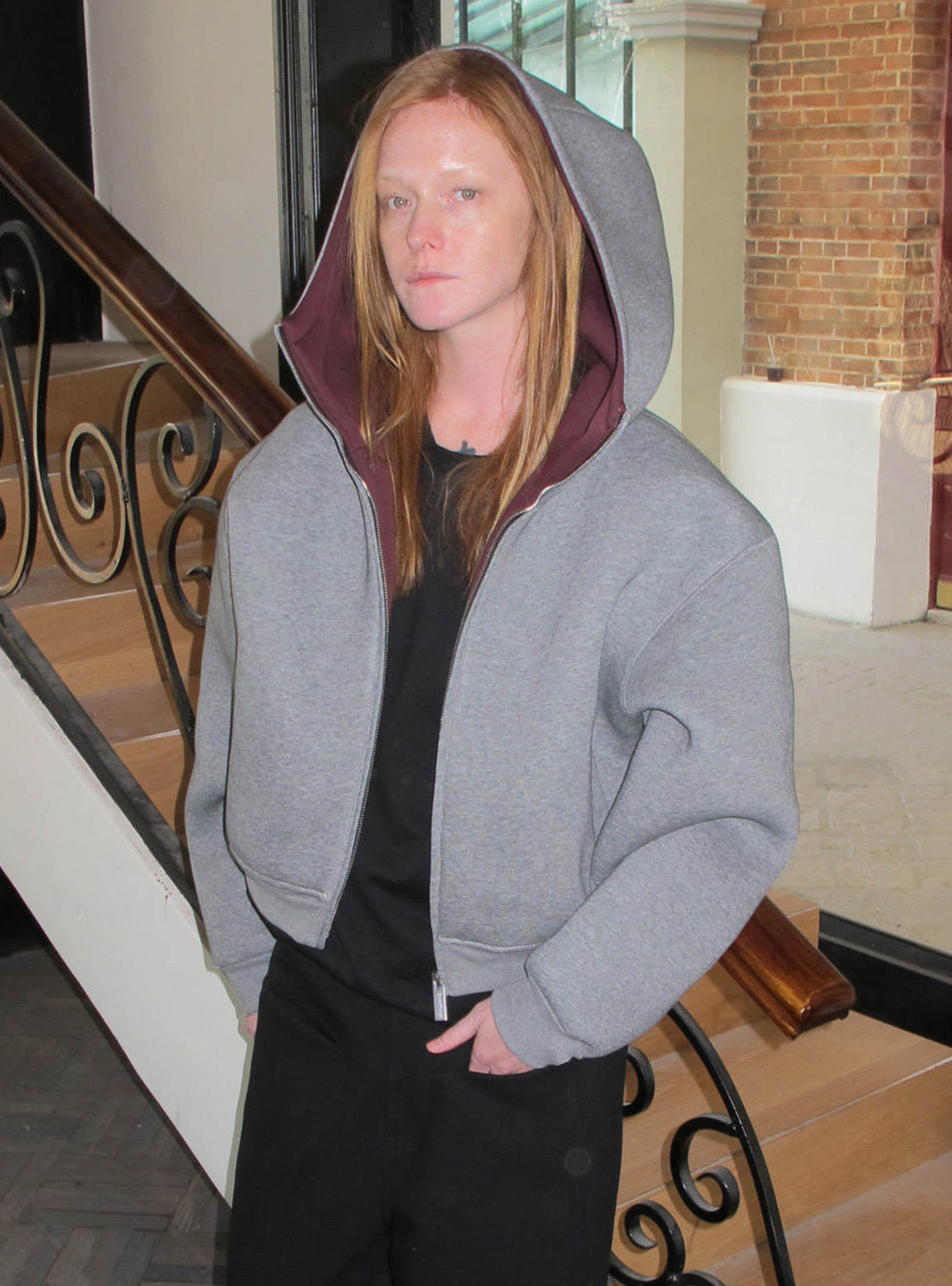 ANTERIOR LOVED×CasseSango hoodie ANTERIOR LOVED×CasseSango] Casual Hoodie Jacket (2color