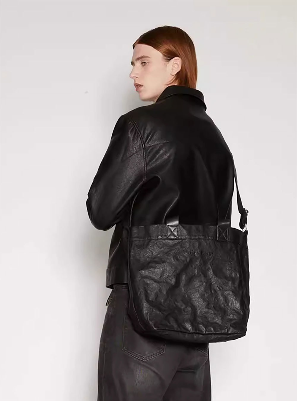 [AFterTaste] Distressed Leather Bag