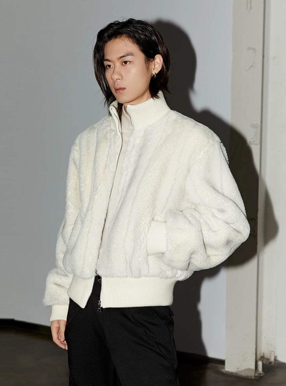 [Y/OFFICIAL] Eco faux fur winter jacket