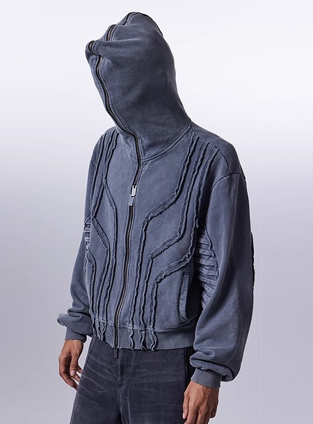 [THE AIER] Washing Pullover Hooded Jacket