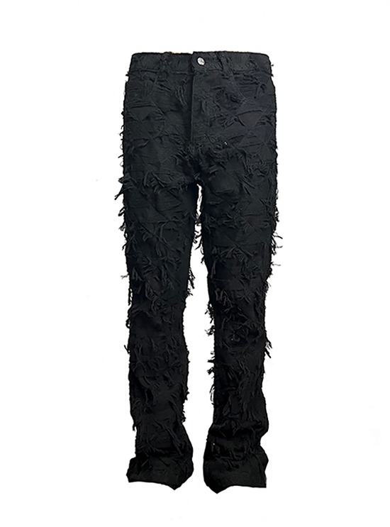 [JCAESAR] Niche Mummy Cleanfit Jeans