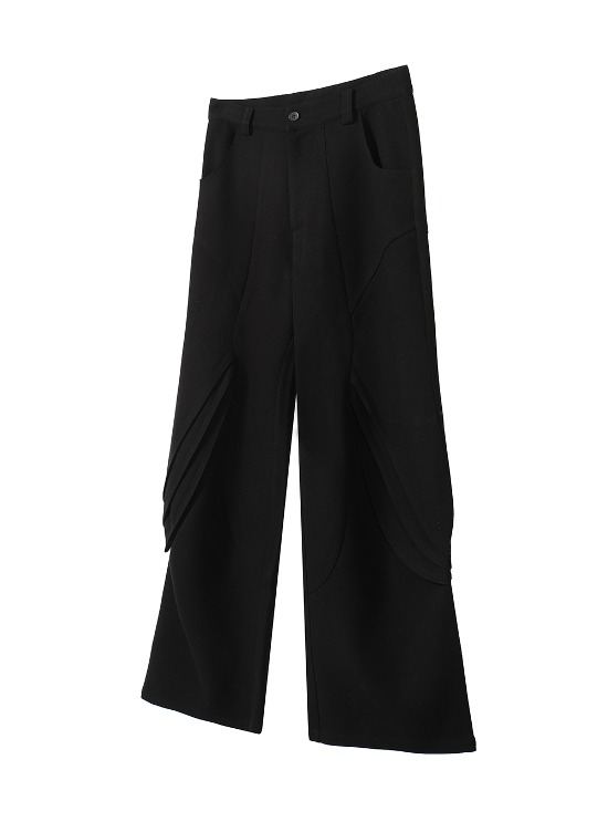 [IN TERRIS] Dreyf Structural Suit Pants (Black)