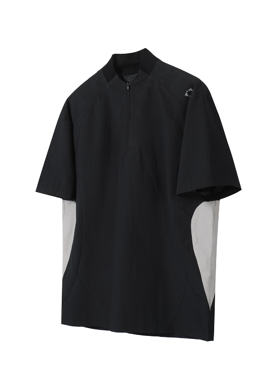[IN TERRIS] BASIC STAND COLLAR T-SHIRT