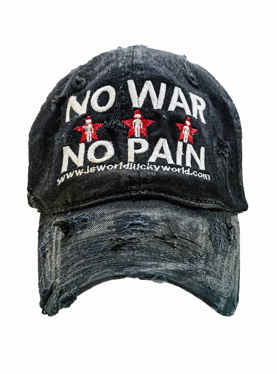 [LUCKY WORLD] NO WAR NO PAINBASEBALL CAP