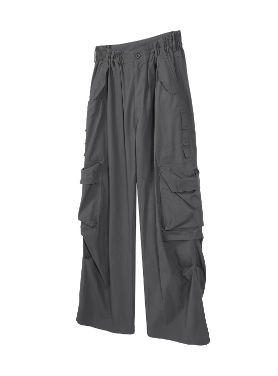 [IN TERRIS] Basic Parachute Pants (2color)