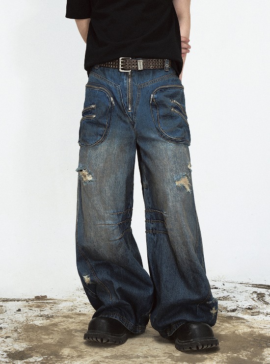 パンツ Brushed Wide Jeans Brushed Wide Jeans