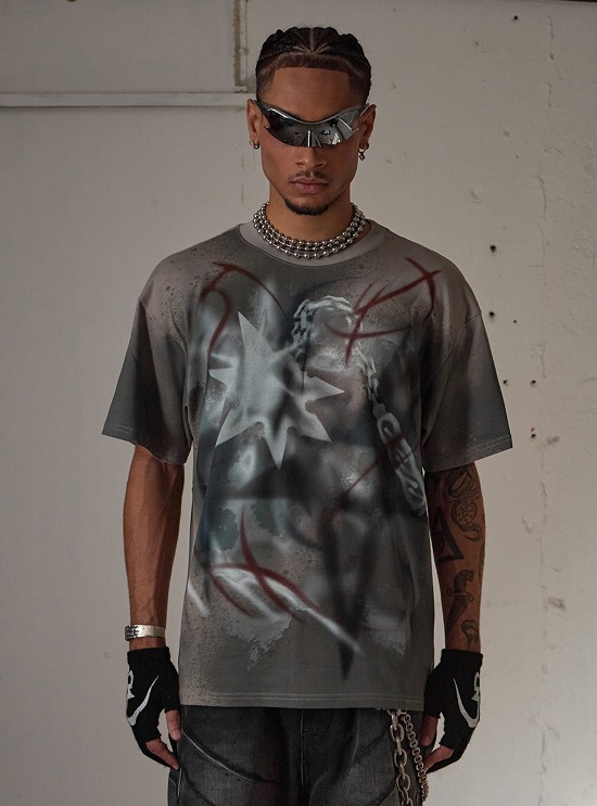 DND4DES] Retro Punk Cowhide Belt - BCAESAR