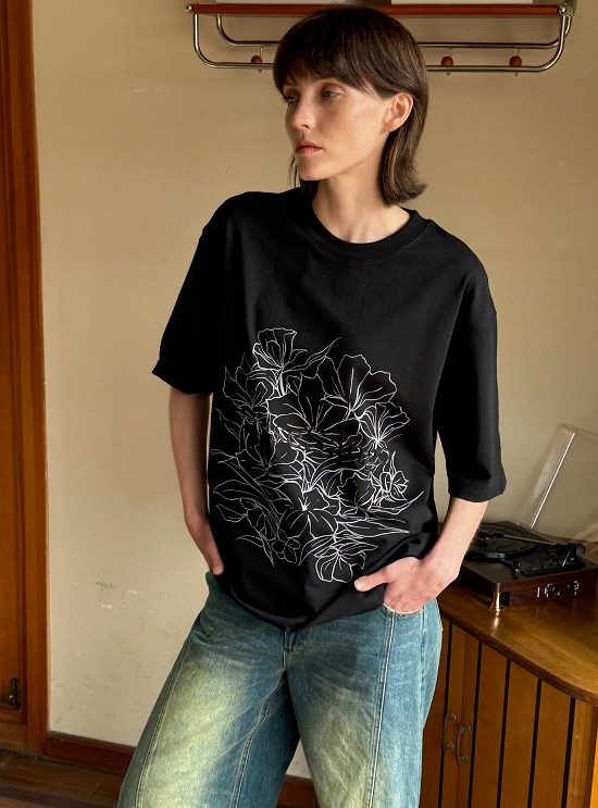 CasseSango×ANTERIOR LOVED ジャケット ANTERIOR LOVED×CasseSango] Grey Stand Collar Cotton Blend