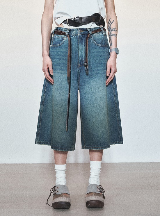 VERMO] Print Wide Jeans (2color) - BCAESAR