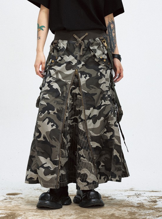 PEOPLESTYLE] Utility Cargo Pants - BCAESAR