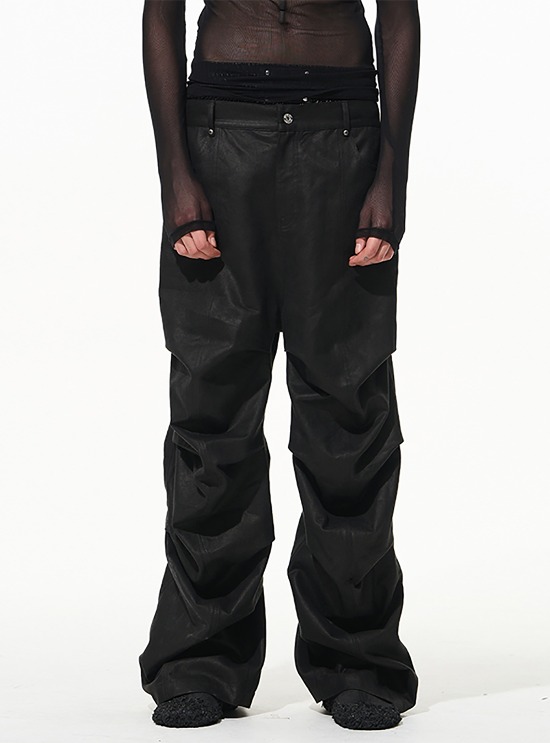 パンツ BLIND NO PLAN Black Leather Pants BLIND NO PLAN Black Leather Pants - メルカリ
