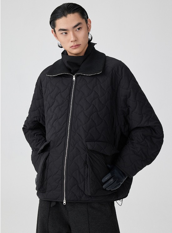 SIMPLE PROJECT] Shawl Collar MA-1 Bomber Jacket - BCAESAR