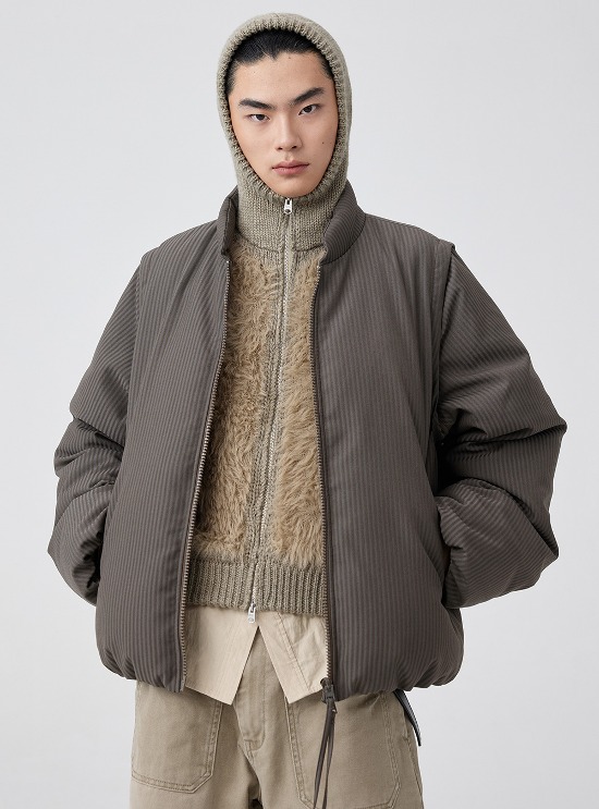 SIMPLE PROJECT] Shawl Collar MA-1 Bomber Jacket - BCAESAR