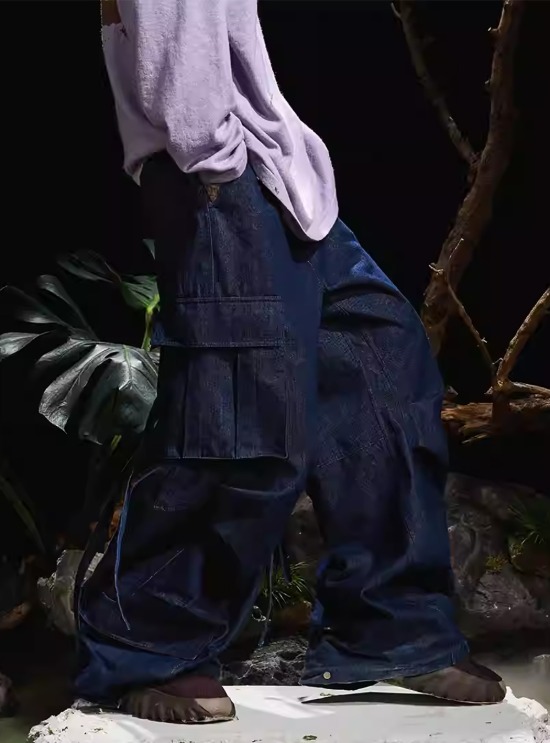RELABEL] Drawstring Wide Pants - BCAESAR