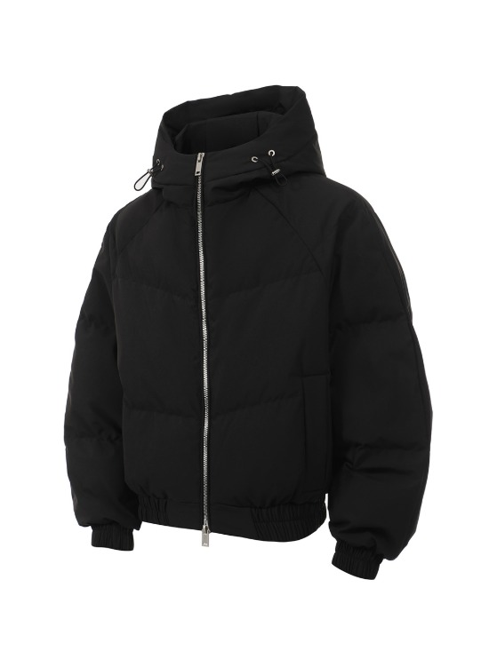 TERRAINCOGNITA] Two-Tone Half-Zip Knit Sweater - BCAESAR