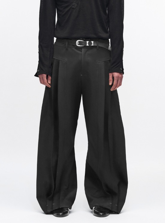 Slight Vogue] Circular Multi-Way Stand Collar Jacket - BCAESAR