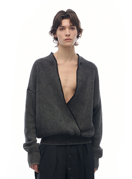 Slight Vogue] Circular Multi-Way Stand Collar Jacket - BCAESAR