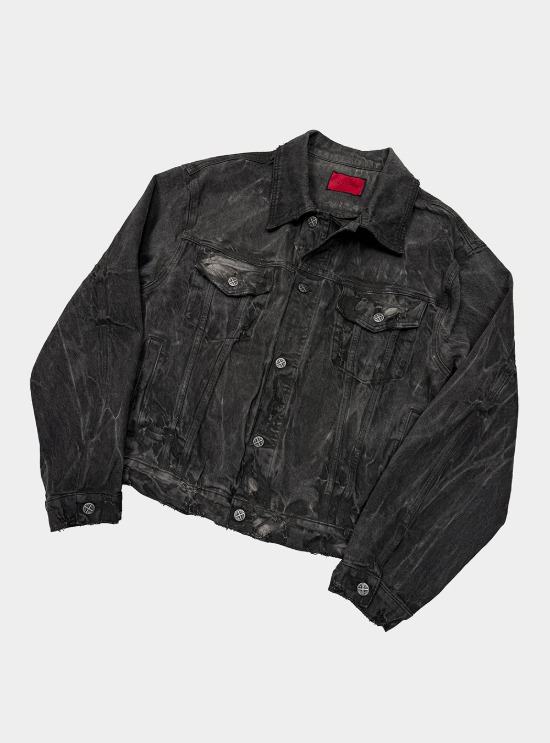 EODUP] Deep Sea Blue Nylon Bomber Jacket - BCAESAR