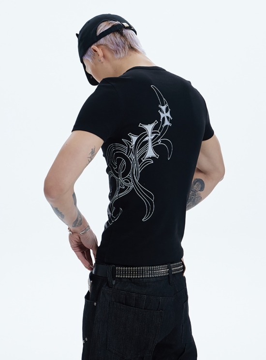 DND4DES] Retro Punk Cowhide Belt - BCAESAR