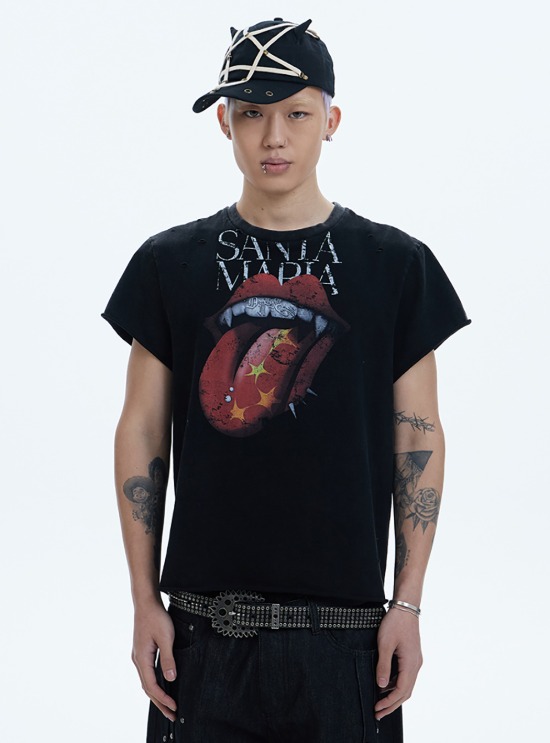 DND4DES] Retro Punk Cowhide Belt - BCAESAR