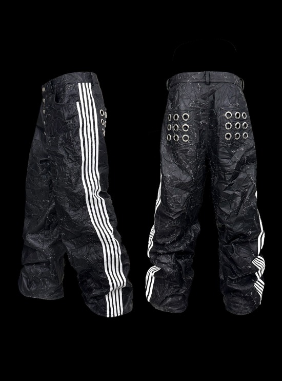 国内で当店のみ 99CLUB - Oil Wax Faux Leather Cargo Pants 国内で当店のみ 99CLUB - Oil Wax Faux Leather Cargo Pants