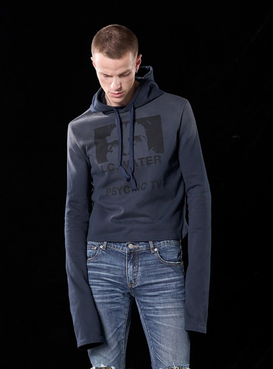 no E mosen] Dragon Spine Heavy Wash Jeans - BCAESAR