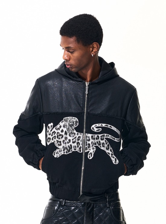 Skull Cross Embellished Hoodie - 비엑세스