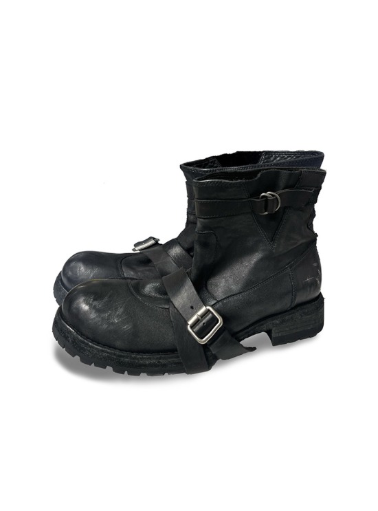 Black Checked Zipper-Jacket | BCAESAR