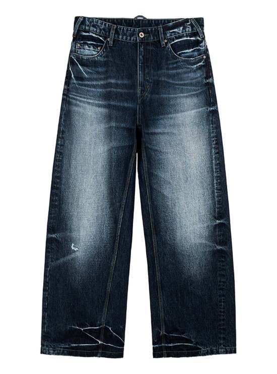 Selvedge 3D Cut Denim Jeans - BCAESAR