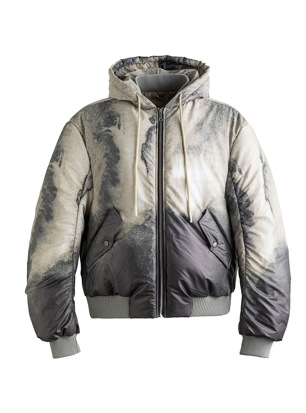 [FRKM SCD] Tie-dye heavy cotton padded jacket