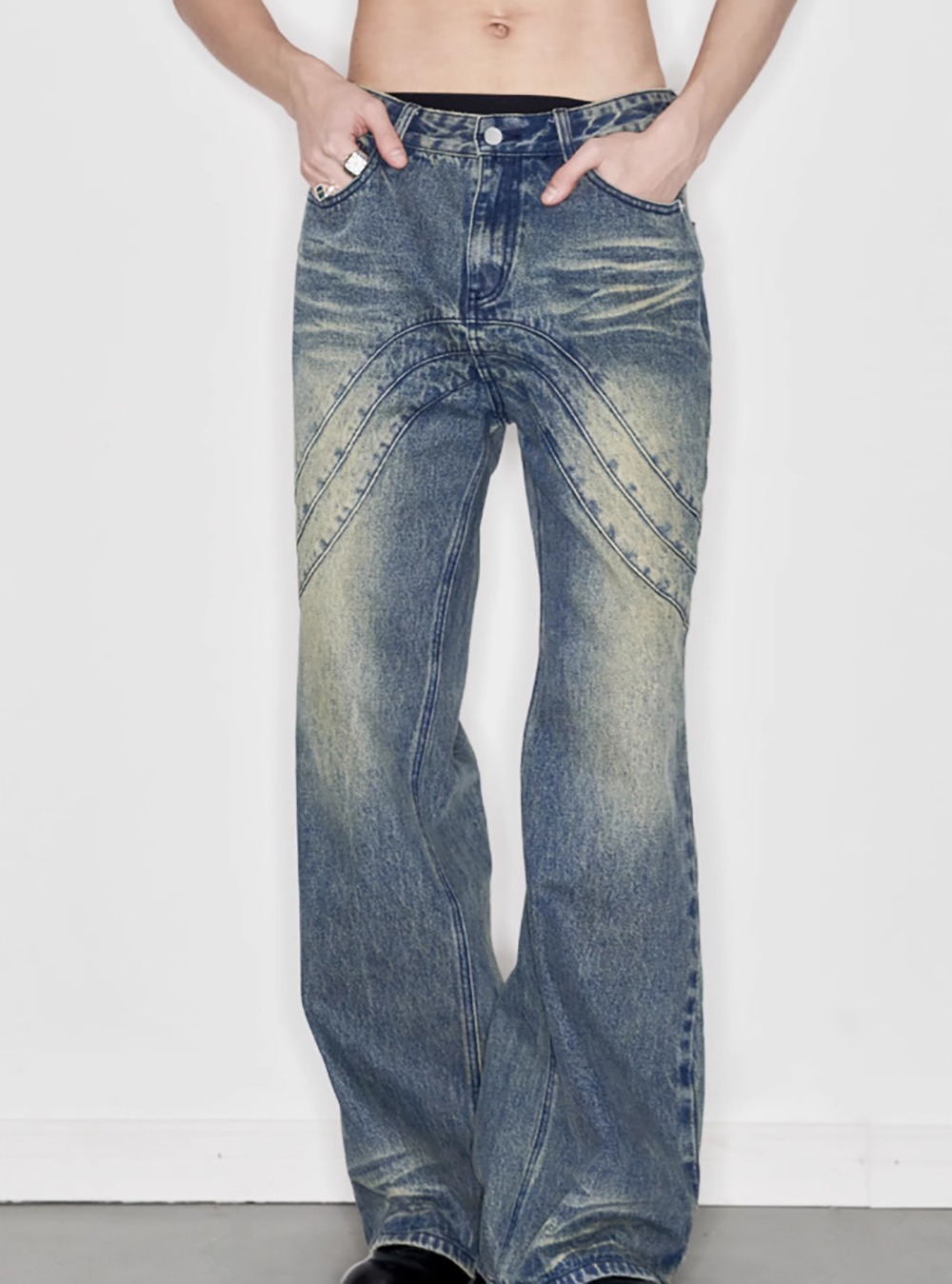 [MATARICOTTA] Micro-flared jeans
