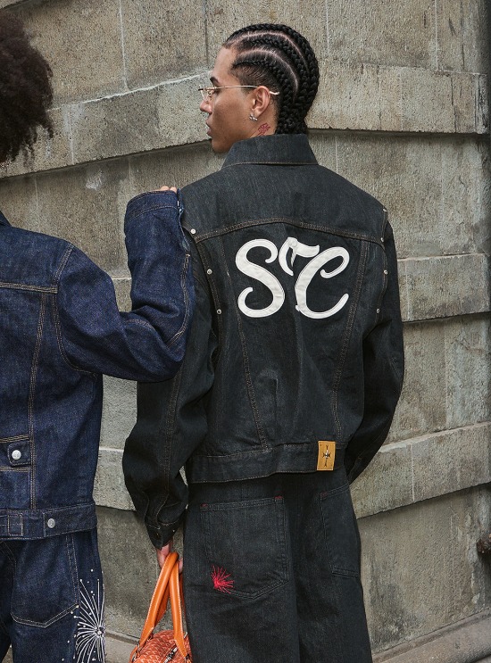 ミストレアス　Deformation Cropped Denim Jacket ミストレアス Deformation Cropped Denim Jacket Crop Denim Jacket