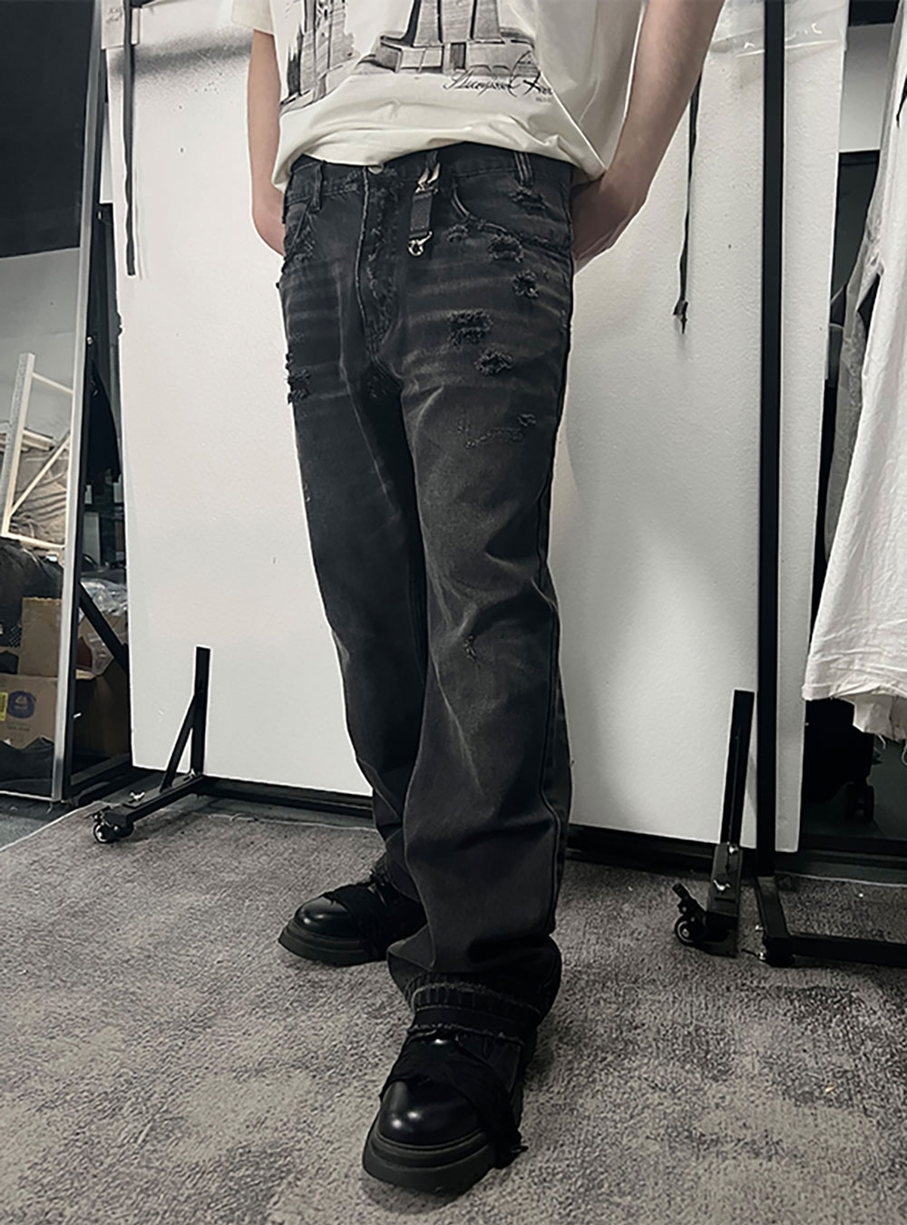 【国内発送/関税込!!】JCAESAR★FLASH WHISKER DENIMS デニム JCAESAR] Flash Whisker Denims 2 (2color) - BCAESAR
